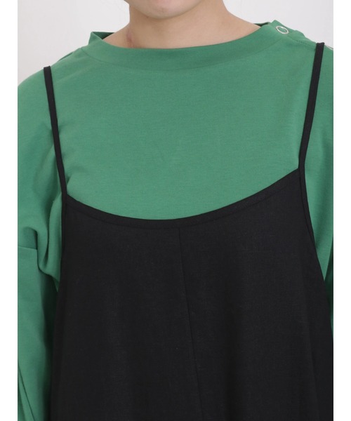 sm2rhythm（サマンサモスモスリズム）の「キャミワンピース（ワンピース・レディース・ブラック/ブラウン/ブルー・ﾌﾘ-）」の15枚目の写真