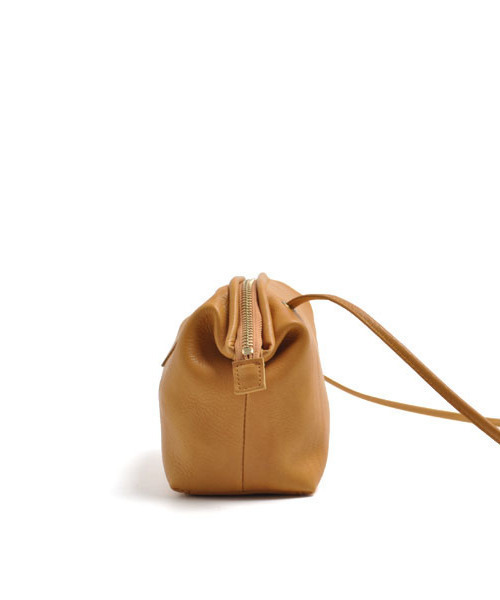 CLEDRAN（クレドラン）の「【本革】CL3542 TANTE PURSE SHOULDER コンパクト ポシェット（ショルダーバッグ・レディース・ブルーグレー/キャメル/ブラック/グリーン系その他/ブラウン/ダークベージュ・FREE）」の12枚目の写真