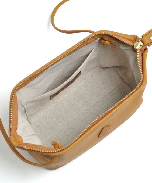 CLEDRAN（クレドラン）の「【本革】CL3542 TANTE PURSE SHOULDER コンパクト ポシェット（ショルダーバッグ・レディース・ブルーグレー/キャメル/ブラック/グリーン系その他/ブラウン/ダークベージュ・FREE）」の15枚目の写真