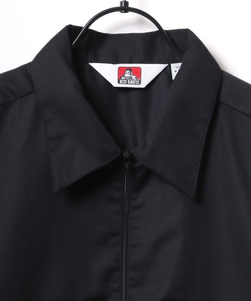 BEN DAVIS（ベンデイビス）の「BEN DAVIS/ベンデイビス HALF ZIP SHIRT/オーバーサイズ ロゴピスネーム ワンポイント刺繍 ハーフジップ 半袖シャツ（シャツ/ブラウス・メンズ・ダークグリーン/サックスブルー/ブラック・XL/L/M）」の11枚目の写真