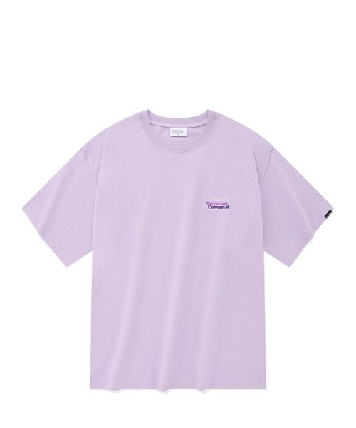 COVERNAT（カバーナット）の「【UNISEX】Covernat／スリートーンロゴT 2183945（Tシャツ/カットソー・レディース・ホワイト/ネイビー/ラベンダー・MEDIUM/SMALL）」の3枚目の写真