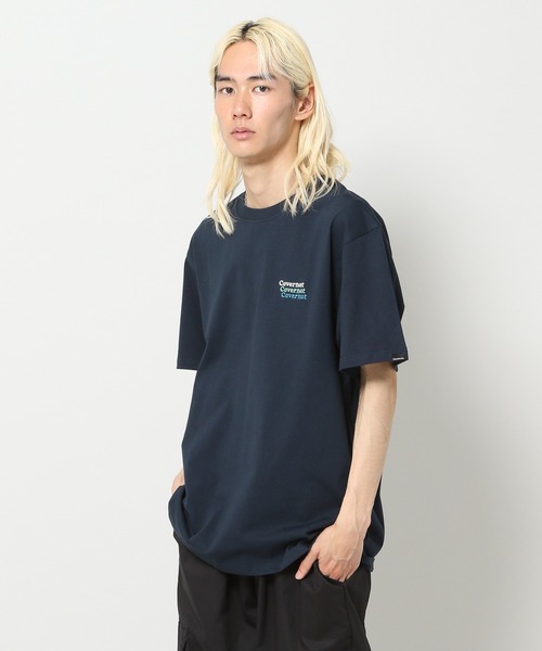 COVERNATのSmall typographic t-shirt 全2色 Kids-Saberskull-TShirt.png