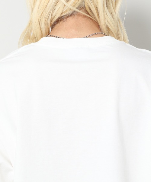 COVERNAT（カバーナット）の「【UNISEX】Covernat／スリートーンロゴT 2183945（Tシャツ/カットソー・レディース・ホワイト/ネイビー/ラベンダー・MEDIUM/SMALL）」の19枚目の写真