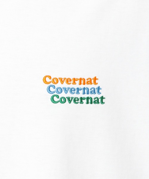 COVERNAT（カバーナット）の「【UNISEX】Covernat／スリートーンロゴT 2183945（Tシャツ/カットソー・レディース・ホワイト/ネイビー/ラベンダー・MEDIUM/SMALL）」の14枚目の写真