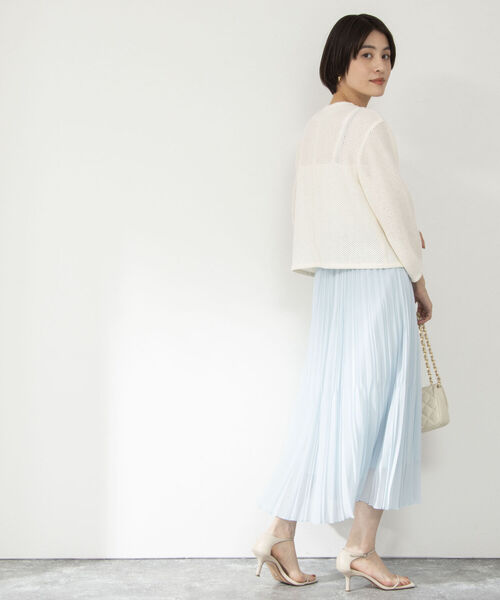 NOLLEY'S Sophi（ノーリーズソフィ）の「ジョーゼットプリーツ
