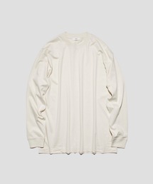 ATON（エイトン）の「【ATON / エイトン】48/2 NATURAL DYE OVERSIZED L/S TEE（Tシャツ/カットソー）」