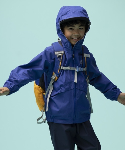 THE NORTH FACE（ザノースフェイス）の「【THE NORTH FACE】RAINTEX EUREKA（レインコート/ポンチョ・キッズ・ブルー系/イエロー系/ネイビー/レッド系・150/120/140/130）」の10枚目の写真