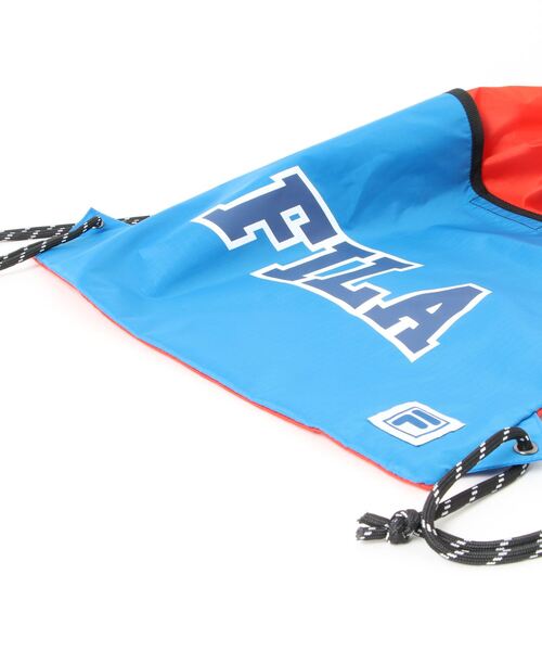FILA(フィラ)の「【FILA:フィラ】キッズナップサック(バックパック/リュック・キッズ・ブルー/パープル/ネイビー・FREE)」の5枚目の写真
