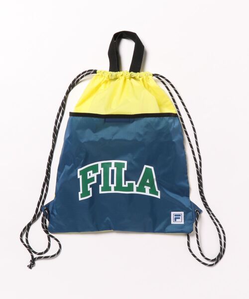 FILA(フィラ)の「【FILA:フィラ】キッズナップサック(バックパック/リュック・キッズ・ブルー/パープル/ネイビー・FREE)」の9枚目の写真