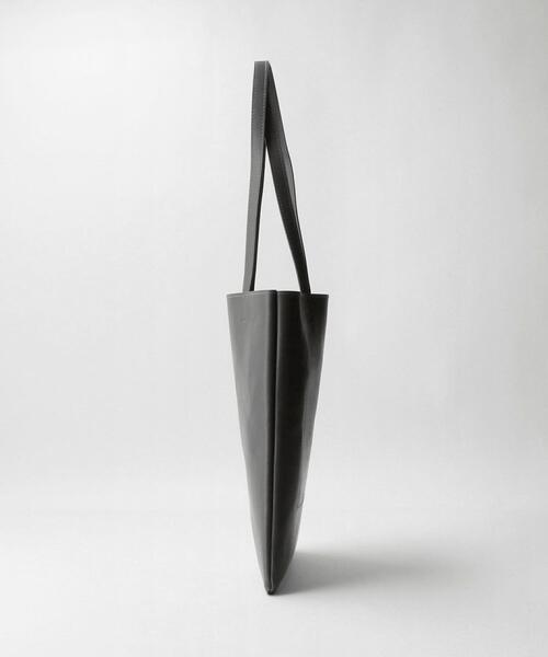 green label relaxing（グリーンレーベルリラクシング）の「GLR PVC トートバッグ タテ（ショルダーバッグ・メンズ・ダークグレー/ブラック・FREE）」の16枚目の写真