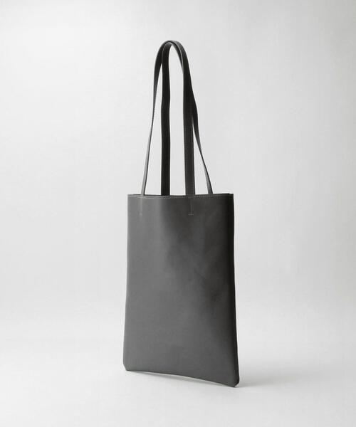 green label relaxing（グリーンレーベルリラクシング）の「GLR PVC トートバッグ タテ（ショルダーバッグ・メンズ・ダークグレー/ブラック・FREE）」の14枚目の写真