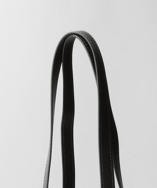 green label relaxing（グリーンレーベルリラクシング）の「GLR PVC トートバッグ タテ（ショルダーバッグ・メンズ・ダークグレー/ブラック・FREE）」の13枚目の写真