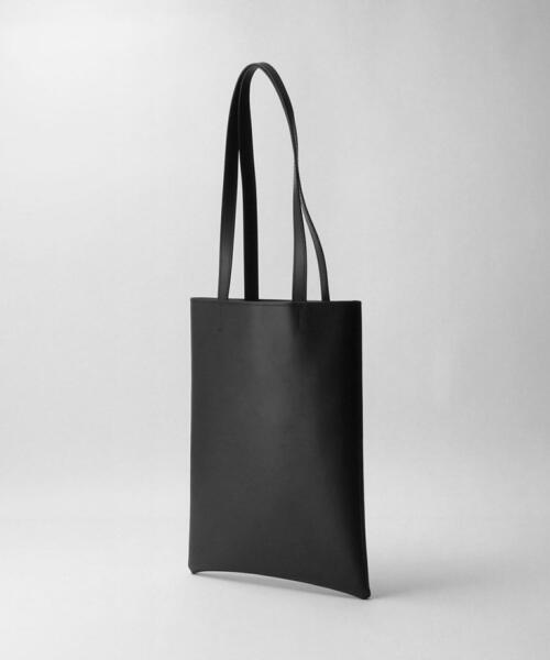 green label relaxing（グリーンレーベルリラクシング）の「GLR PVC トートバッグ タテ（ショルダーバッグ・メンズ・ダークグレー/ブラック・FREE）」の8枚目の写真