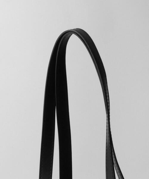 green label relaxing（グリーンレーベルリラクシング）の「GLR PVC トートバッグ タテ（ショルダーバッグ・メンズ・ダークグレー/ブラック・FREE）」の7枚目の写真