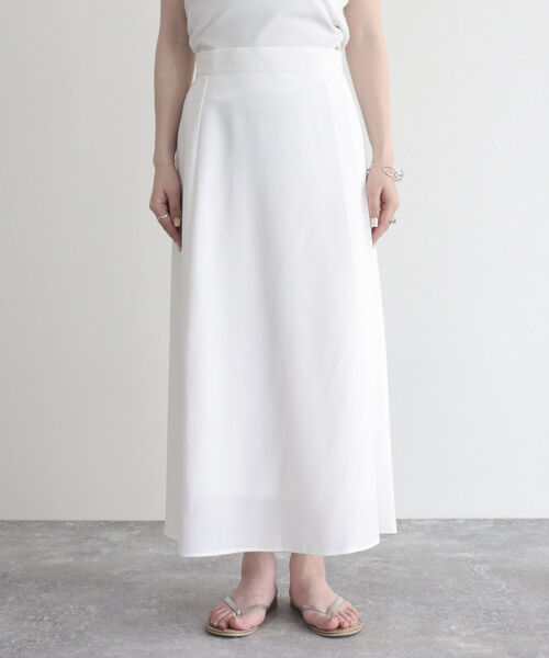 fredy emue(フレディエミュ)の「アシメプリーツスカート(スカート・レディース・ブラック/オフホワイト・38/36)」の22枚目の写真