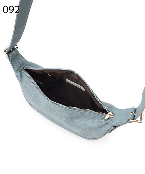 SHOO・LA・RUE（シューラルー）の「◆ハーフムーンワンショルダーバッグ（ショルダーバッグ・レディース・キャメル/グレー/ブラック/ブルー/アイボリー/オレンジ・00）」の16枚目の写真