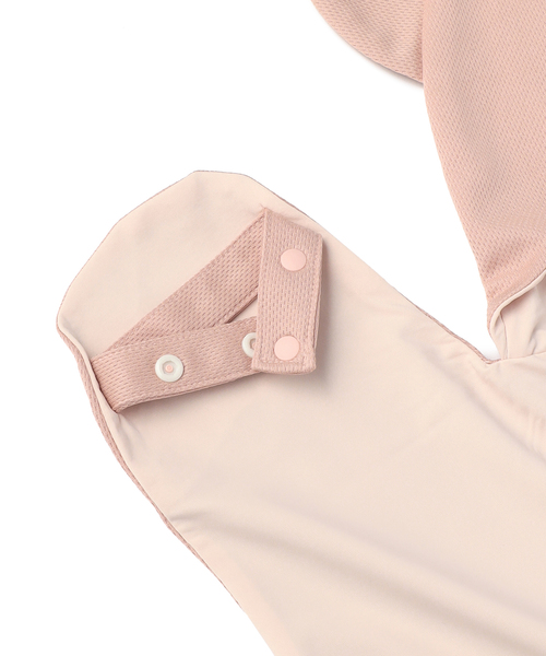 Rosemadame（ローズマダム）の「UVカット&接触冷感 アニマルひんやりベビーケープ（授乳ケープ/授乳クッション・キッズ・ベージュ/ピンク/ライトグレー・FREE）」の16枚目の写真