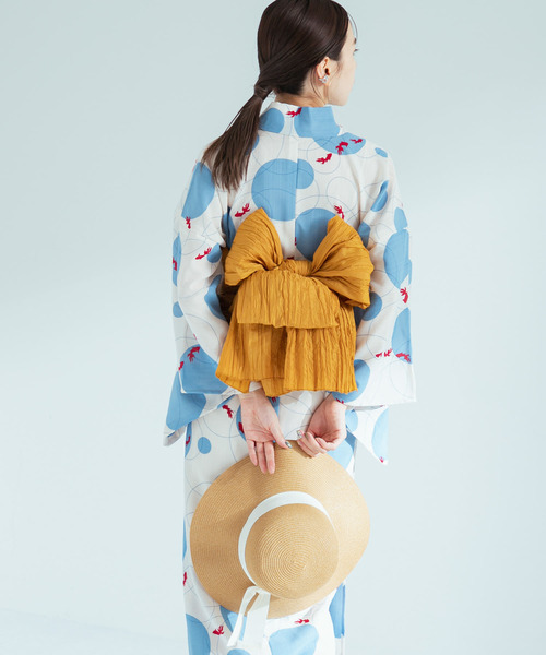 SENSE OF PLACE by URBAN RESEARCH(センスオブプレイスバイアーバンリサーチ)の「『WEB限定』浴衣2点セットB(浴衣・レディース・パープル系その他/レッド系その他/その他1/その他2/ホワイト系その他/グレー系その他・ONE)」の17枚目の写真