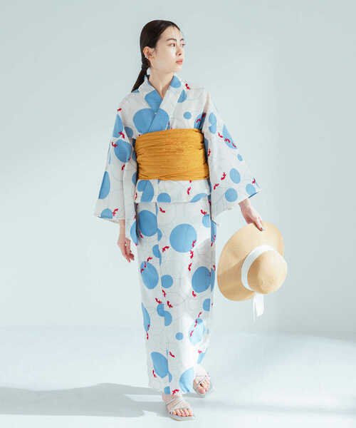 SENSE OF PLACE by URBAN RESEARCH(センスオブプレイスバイアーバンリサーチ)の「『WEB限定』浴衣2点セットB(浴衣・レディース・パープル系その他/レッド系その他/その他1/その他2/ホワイト系その他/グレー系その他・ONE)」の16枚目の写真