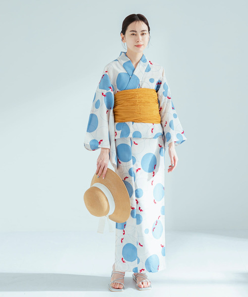 SENSE OF PLACE by URBAN RESEARCH(センスオブプレイスバイアーバンリサーチ)の「『WEB限定』浴衣2点セットB(浴衣・レディース・パープル系その他/レッド系その他/その他1/その他2/ホワイト系その他/グレー系その他・ONE)」の15枚目の写真