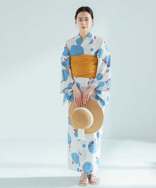 SENSE OF PLACE by URBAN RESEARCH(センスオブプレイスバイアーバンリサーチ)の「『WEB限定』浴衣2点セットB(浴衣・レディース・パープル系その他/レッド系その他/その他1/その他2/ホワイト系その他/グレー系その他・ONE)」の14枚目の写真