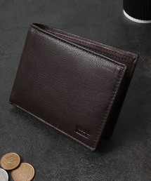 FUNALIVE | K SELECT レザー 牛革　本革 ショートウォレット　折財布　ブラウン(財布)