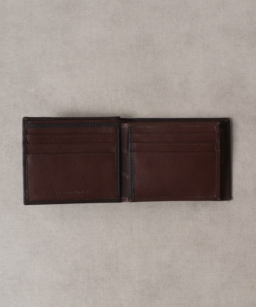 FUNALIVE（ファンアライブ）の「K SELECT レザー 牛革　本革 ショートウォレット　折財布　ブラウン（財布・メンズ・ブラウン・FREE）」の2枚目の写真