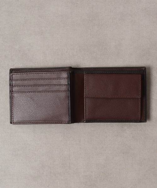 FUNALIVE（ファンアライブ）の「K SELECT レザー 牛革　本革 ショートウォレット　折財布　ブラウン（財布・メンズ・ブラウン・FREE）」の8枚目の写真