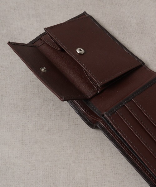 FUNALIVE（ファンアライブ）の「K SELECT レザー 牛革　本革 ショートウォレット　折財布　ブラウン（財布・メンズ・ブラウン・FREE）」の5枚目の写真