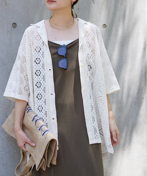 JOURNAL STANDARD CRAFT LACE オーバーシャツ JOURNAL STANDARD（ジャーナルスタンダード）の「CRAFT LACE