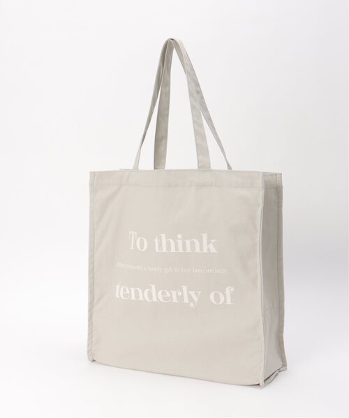 VENCEEXCHANGE（ヴァンスエクスチェンジ）の「3rdうちわ対応トートバッグ/推し活/推し活グッズ（トートバッグ・レディース・ブラック/ベージュ/ベージュ系その他/グレー・FREE）」の14枚目の写真