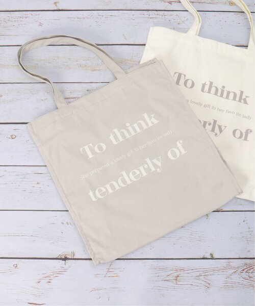 VENCEEXCHANGE（ヴァンスエクスチェンジ）の「3rdうちわ対応トートバッグ/推し活/推し活グッズ（トートバッグ・レディース・ブラック/ベージュ/ベージュ系その他/グレー・FREE）」の22枚目の写真