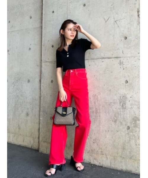 MOUSSY（マウジー）の「MONOGRAM MINI SHOULDER バッグ（ショルダーバッグ・レディース・ブラウン・FREE）」の6枚目の写真