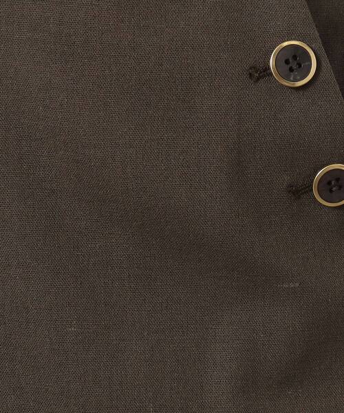 grove（グローブ）の「◆麻混マリンワイドパンツ（その他パンツ・レディース・カーキ/ライトベージュ/ブラック・01/02/03/04/05）」の17枚目の写真