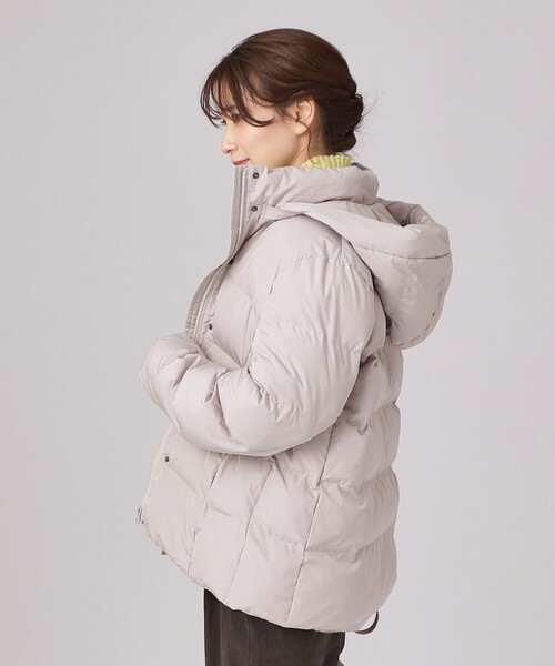 SHOO・LA・RUE(シューラルー)の「◆【着る 続く エコ】軽くて 洗える サーモア(R)中綿ジャケット【CIRCRIC】(その他アウター・レディース・グレー系その他/ブラック/ライトベージュ・04/06/03/01/05/02)」の5枚目の写真