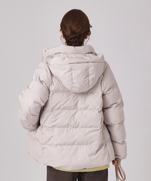 SHOO・LA・RUE(シューラルー)の「◆【着る 続く エコ】軽くて 洗える サーモア(R)中綿ジャケット【CIRCRIC】(その他アウター・レディース・グレー系その他/ブラック/ライトベージュ・04/06/03/01/05/02)」の6枚目の写真