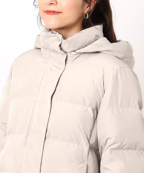 SHOO・LA・RUE(シューラルー)の「◆【着る 続く エコ】軽くて 洗える サーモア(R)中綿ジャケット【CIRCRIC】(その他アウター・レディース・グレー系その他/ブラック/ライトベージュ・04/06/03/01/05/02)」の10枚目の写真