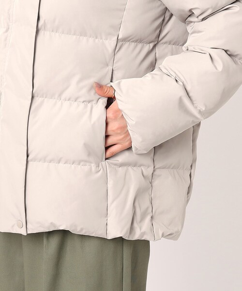 SHOO・LA・RUE(シューラルー)の「◆【着る 続く エコ】軽くて 洗える サーモア(R)中綿ジャケット【CIRCRIC】(その他アウター・レディース・グレー系その他/ブラック/ライトベージュ・04/06/03/01/05/02)」の11枚目の写真