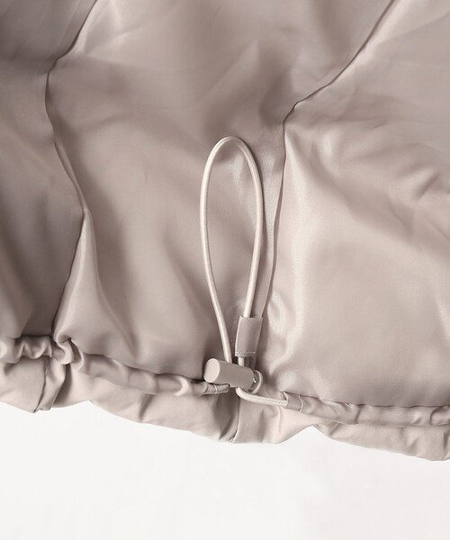 SHOO・LA・RUE(シューラルー)の「◆【着る 続く エコ】軽くて 洗える サーモア(R)中綿ジャケット【CIRCRIC】(その他アウター・レディース・グレー系その他/ブラック/ライトベージュ・04/06/03/01/05/02)」の16枚目の写真