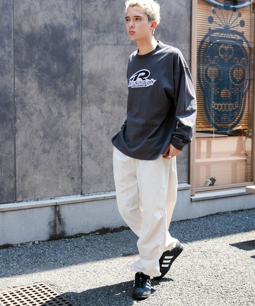 WEGO(ウィゴー)の「WEGO/ナイロントラックパンツ(カーゴパンツ・メンズ・カーキ/その他2/ライトグレー/ダークグレー/ネイビー/その他1/ブラック/その他3・LARGE/MEDIUM)」の11枚目の写真