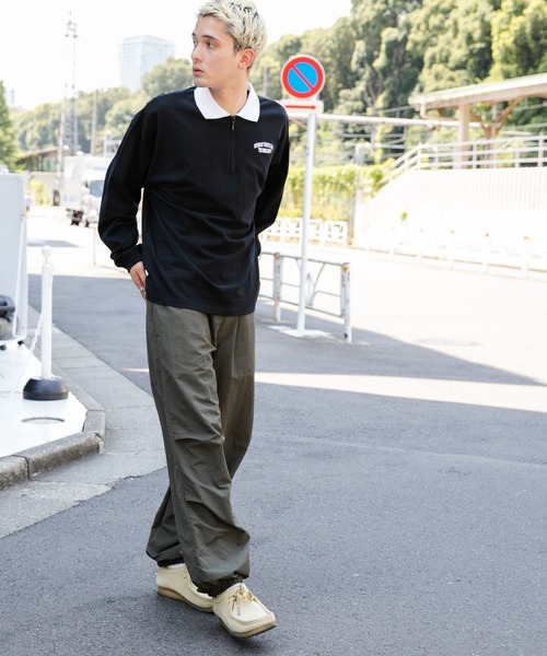 WEGO(ウィゴー)の「WEGO/ナイロントラックパンツ(カーゴパンツ・メンズ・カーキ/その他2/ライトグレー/ダークグレー/ネイビー/その他1/ブラック/その他3・LARGE/MEDIUM)」の13枚目の写真