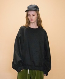 my beautiful landlet(マイビューティフルランドレット)の【my beautiful landlet】 MELTON SMOOTH WASHABLE PULLOVER(その他トップス)