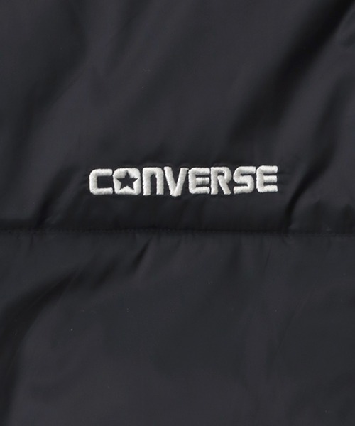 CONVERSE/コンバース ナイロン 撥水 保温 中綿 ファイバーダウン スタンドジャケット レディース メンズ