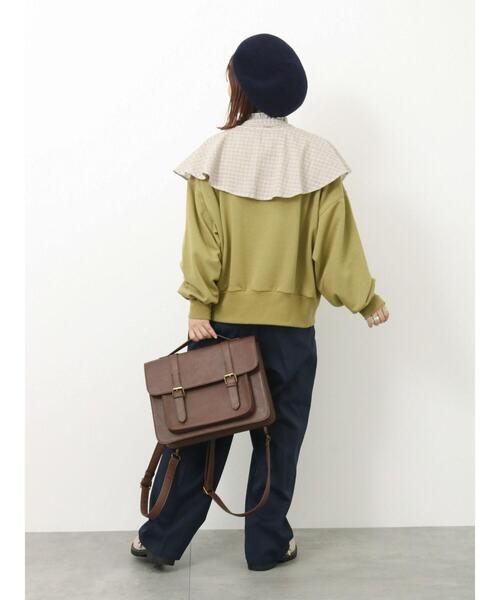 ehka sopo（エヘカソポ）の「ツータックパンツ（その他パンツ・レディース・カーキ/ネイビー/ベージュ・F）」の10枚目の写真