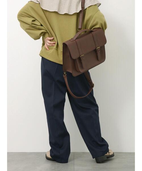 ehka sopo（エヘカソポ）の「ツータックパンツ（その他パンツ・レディース・カーキ/ネイビー/ベージュ・F）」の12枚目の写真