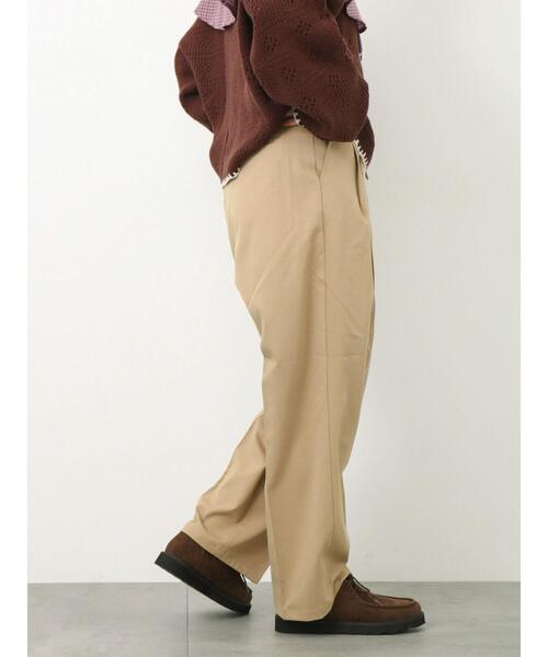 ehka sopo（エヘカソポ）の「ツータックパンツ（その他パンツ・レディース・カーキ/ネイビー/ベージュ・F）」の22枚目の写真