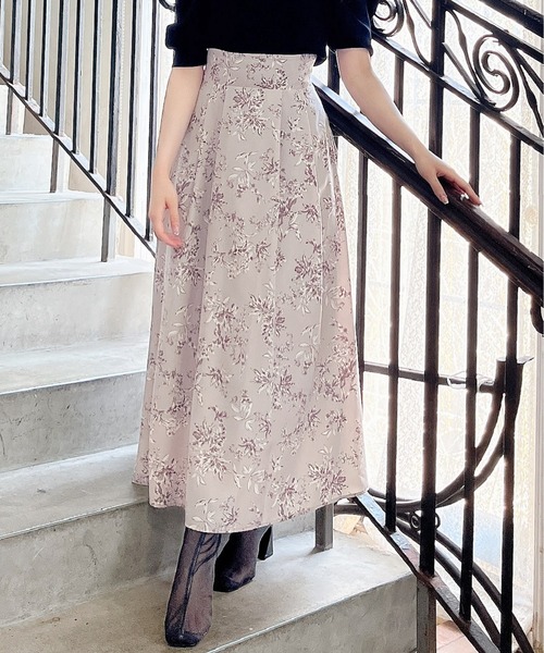 MIIA（ミーア）の「タックフレアロングスカート（スカート・レディース・グレー系その他/ベージュ系その他・FREE）」の14枚目の写真