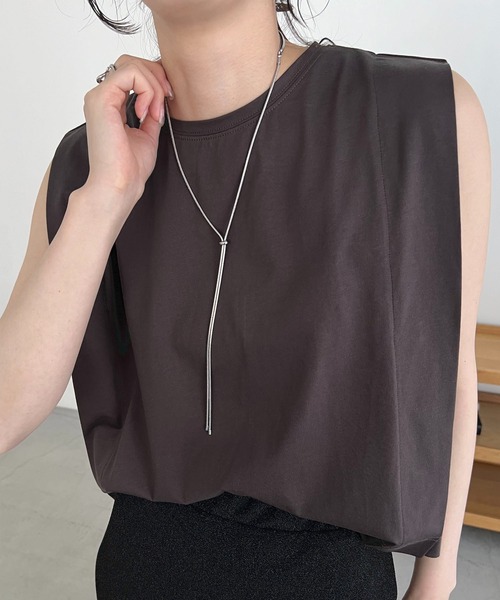 GOLDY(ゴールディ)の「〈GOLDY/ゴールディ〉スライドカービーネックレス(ネックレス・レディース・シルバー/ゴールド・FREE)」の14枚目の写真