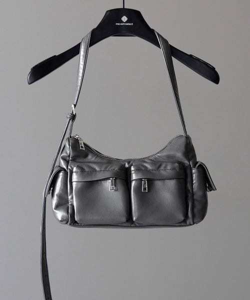 セール】【 5color / 2WAY 】アウトポケットフェイクレザー セール】【 5color / 2WAY 】アウトポケットフェイクレザー