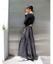 Ungrid | ドッキングギャザーワンピース(ワンピース)